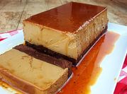 Una foto de chocoflan fácil