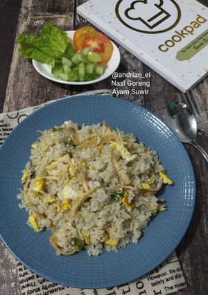 Foto resep Nasi Goreng Ayam Suwir