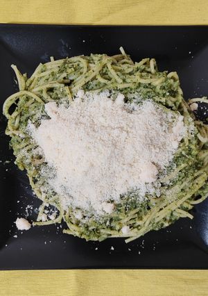 Foto di Pasta con crema di verdure