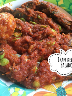 Foto resep Ikan kembung balado pete