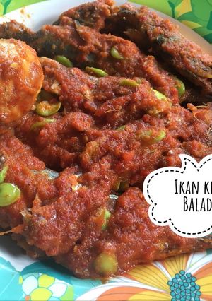 Foto resep Ikan kembung balado pete