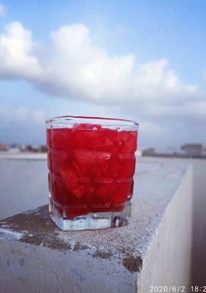 A picture of Watermelon juice.