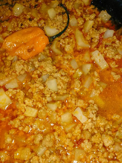 Una foto de Carne molida con papas