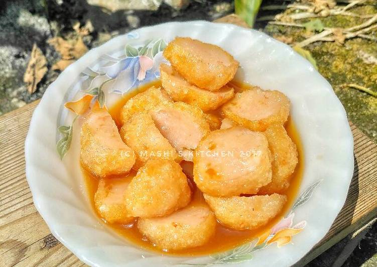 Pempek Udang Kuah Cuko non Cuka