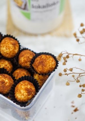 Foto resep Palm cheese cookies gluten free