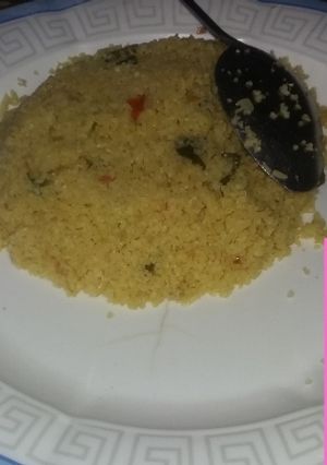 A picture of Dambun couscous.