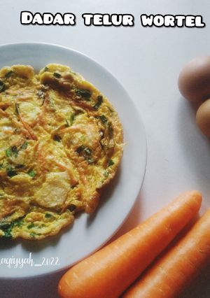 Foto resep 415. Dadar telur wortel