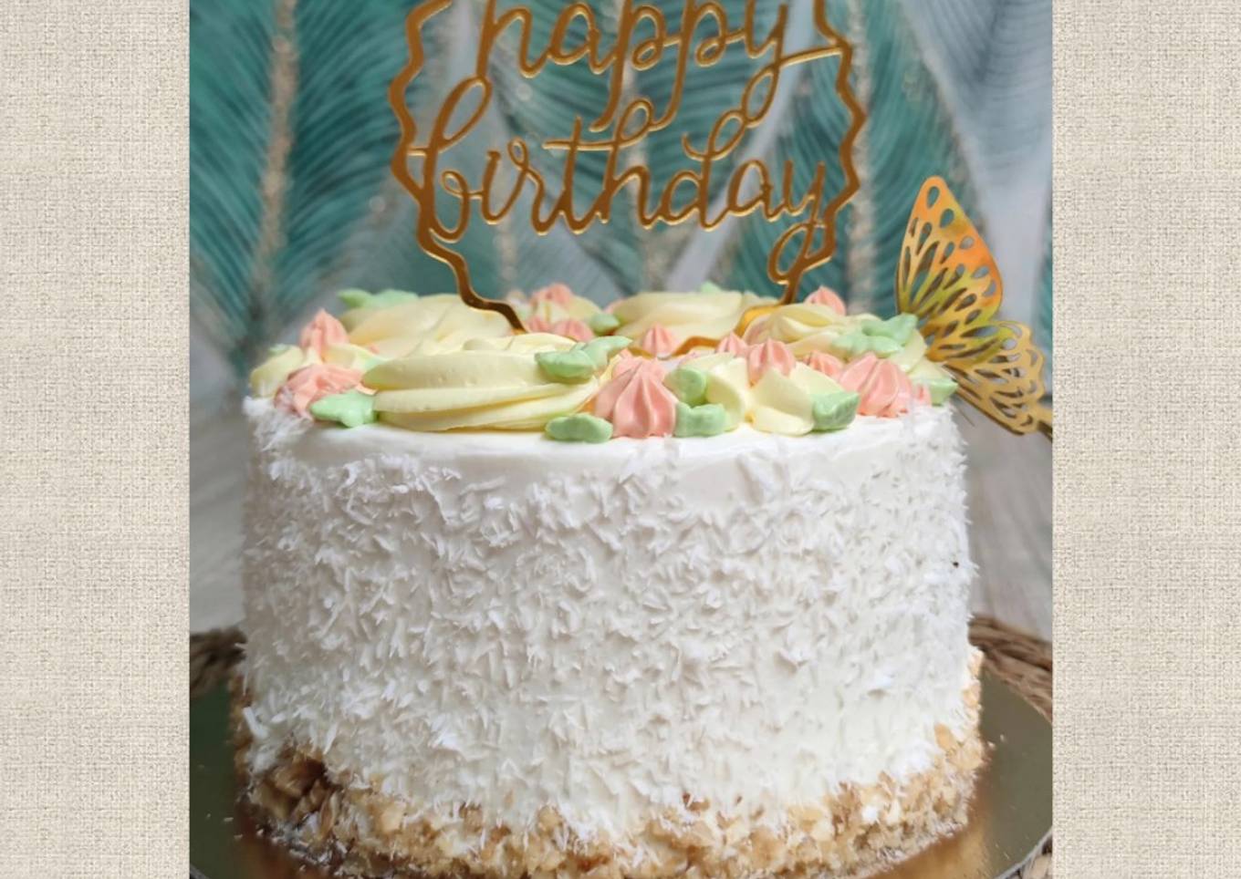 Tarta colibrí o hummingbird cake