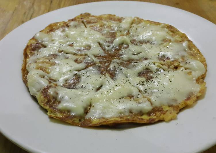 Resep Pizza telur mozza ala Dapu12, Sempurna