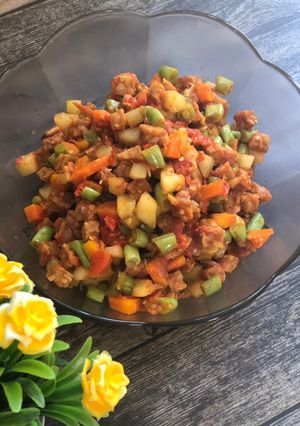 Foto resep Oseng-oseng tempe sayuran
