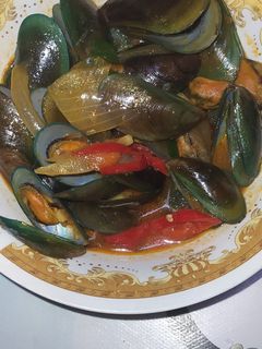 Foto resep Kerang Hijau Saus Padang