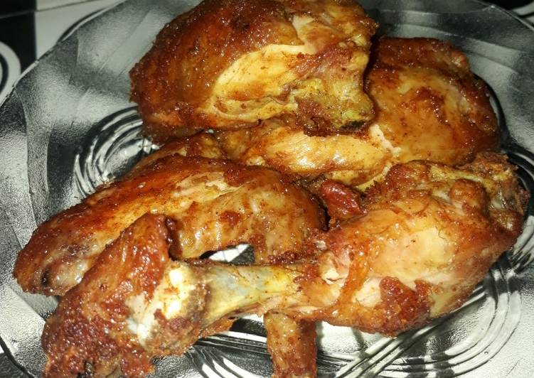 Cara termudah untuk Menyegarkan LezatAyam goreng lengkuas