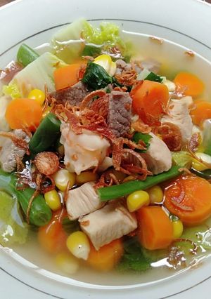 Foto resep Sup Ayam & Daging