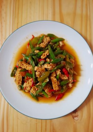 Foto resep Oseng tempe buncis