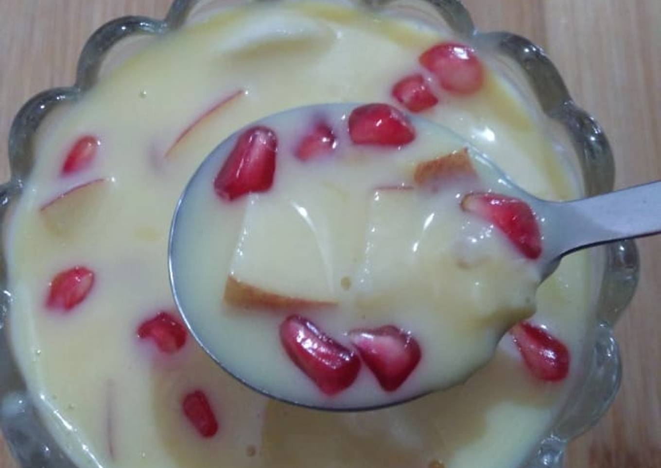 Fruit custard