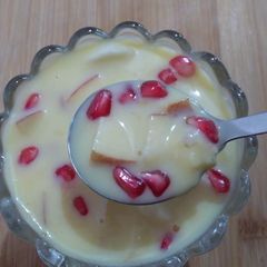 A picture of Fruit custard.