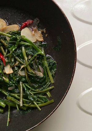 Foto resep Cha Kangkung