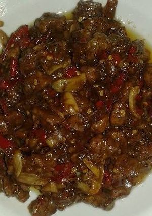Foto resep Daging Asam Manis Pedas