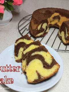 Foto resep Zebra Butter Cake