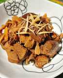 Chân Nấm Đông Cô Kho Gừng