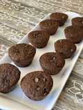 Muffins de chocolate sin harinas