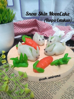 Foto resep Snow Skin Mooncake (Tanpa Cetakan)