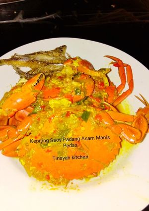 Foto resep Kepiting Saos Padang Asam Manis Pedas