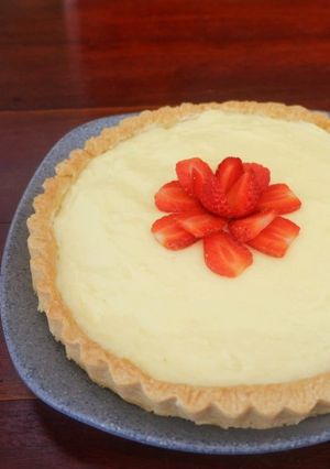 Foto resep Pie buah / tart buah / pie susu