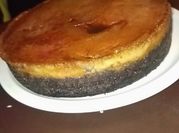 Una foto de caramelo para chocoflan