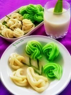 Foto resep Pattola/Petulo/Putu Mayang (tanpa cetakan)