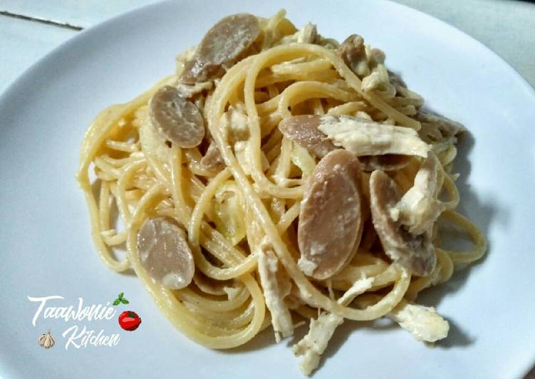  Resep  Creamy Spaghetti  Carbonara  oleh Taawonie Kitchen 