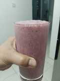 Banana Carrot mulberry smoothies