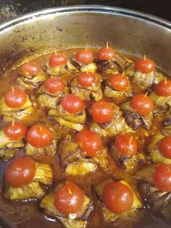 عکسی از دستور بقچه بادمجان مجلسی