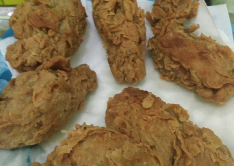 Langkah Mudah untuk mengolah Ayam Kentuky Crispy Simpel, Bisa Manjain Lidah