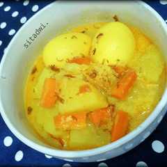 A picture of Kare Telur Kentang sederhana.