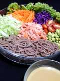 Japanese Salad with Salmon & Soba