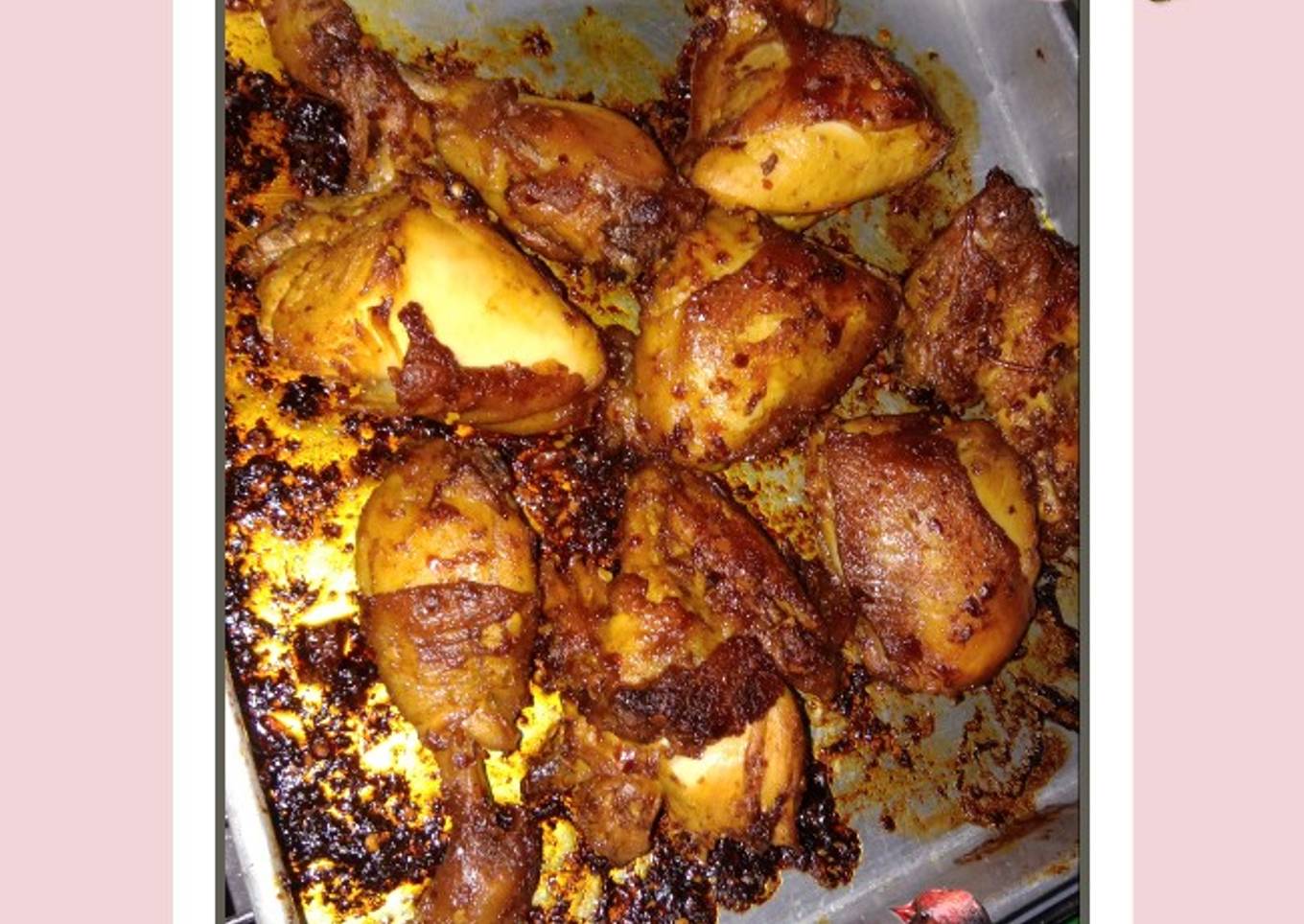 Ayam panggang bumbu rujak