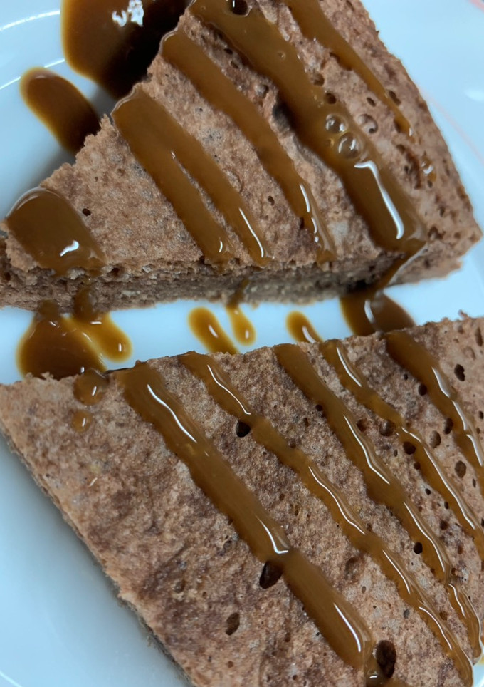 Una foto de Bizcochito de chocó al micro light😋