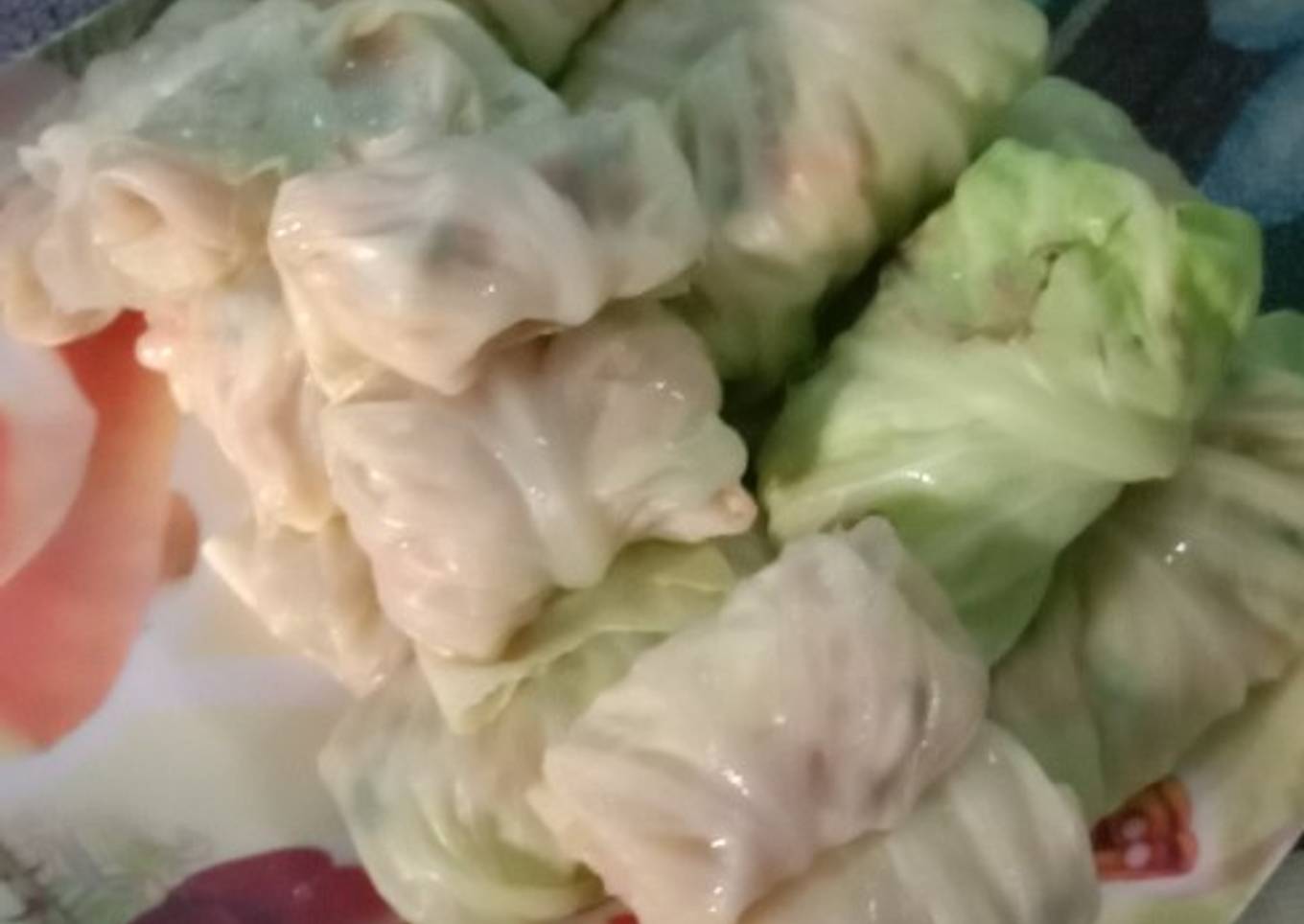 Kubis isi ayam simple