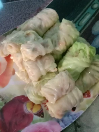 Cara Mudah Membikin Resep  Kubis isi ayam simple yang Enak, Menggugah Selera