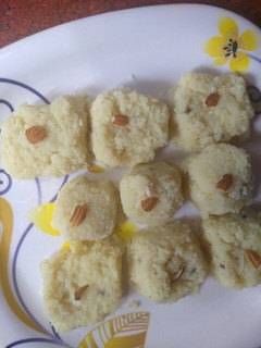 A picture of Dry coconut chakki.