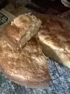 Una foto de Torta de manzana fácil