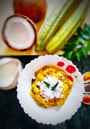 দুধ নারকেলি ঝিঙে রেসিপির প্রধান ছবি