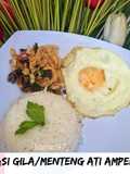 Nasi Gila/Menteng Ati Ampela