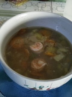 Foto resep Sop udang Mpasi