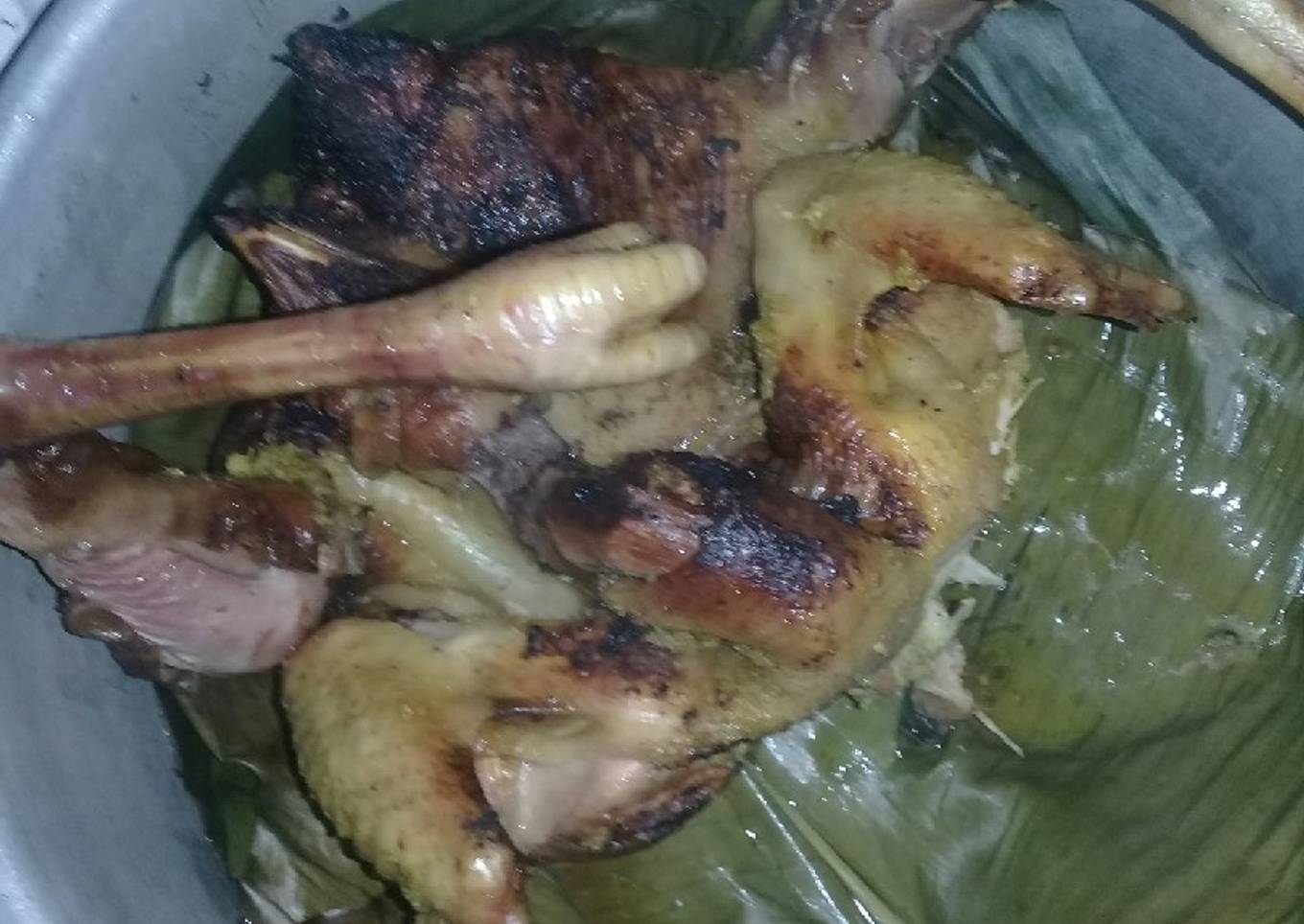 Ingkung panggang ala ibu