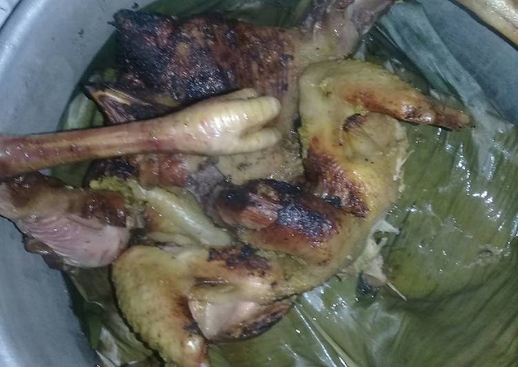 Bagaimana meracik Ingkung panggang ala ibu yang Enak Banget