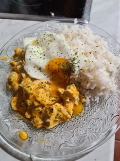 Una foto de Pollo al curry