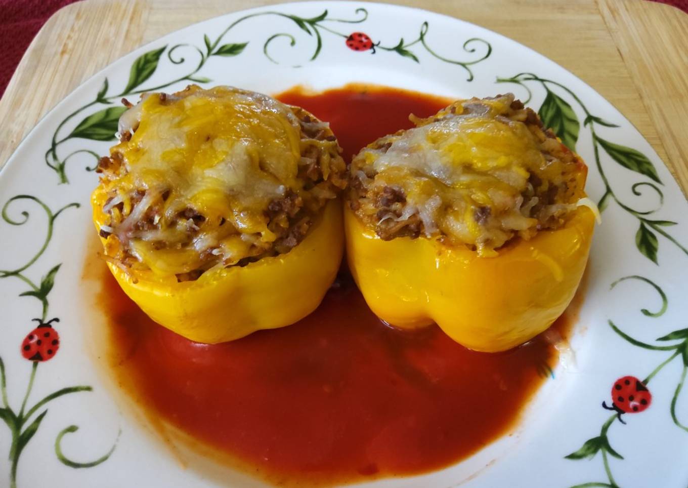 Lee's Stuffed TexMex Bell Peppers