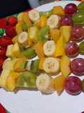 Brochette 🍢 frutal